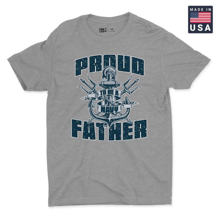 Proud to be a Navy Father Men's T-Shirt