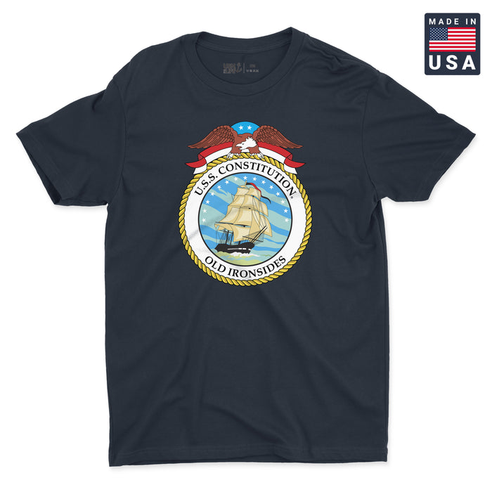 USS Constitution Insignia Men's T-Shirt