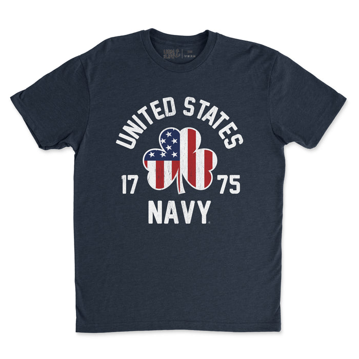 US Navy Shamrock Flag Men's Limited Emerald Edition T-Shirt