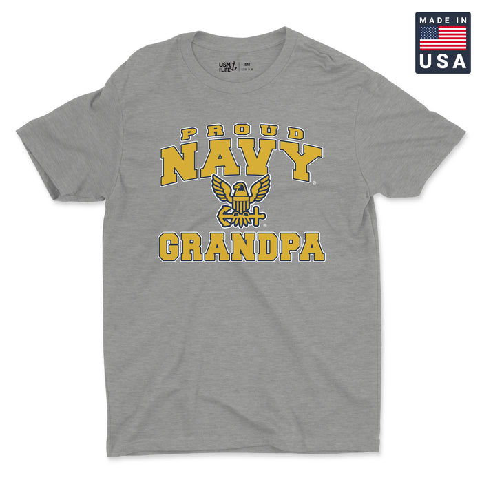 Proud Navy Grandpa T-Shirt
