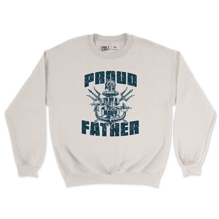 Proud to be a Navy Father Men's Sweatshirt
