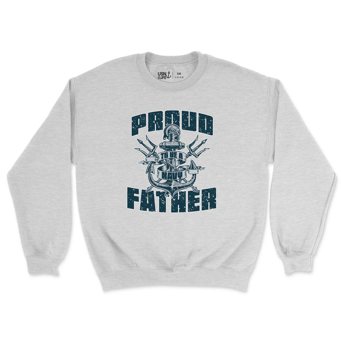 Proud to be a Navy Father Men's Sweatshirt
