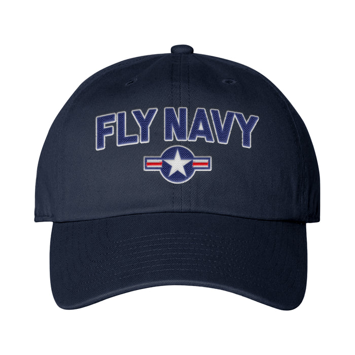 Fly Navy Unstructured Cap