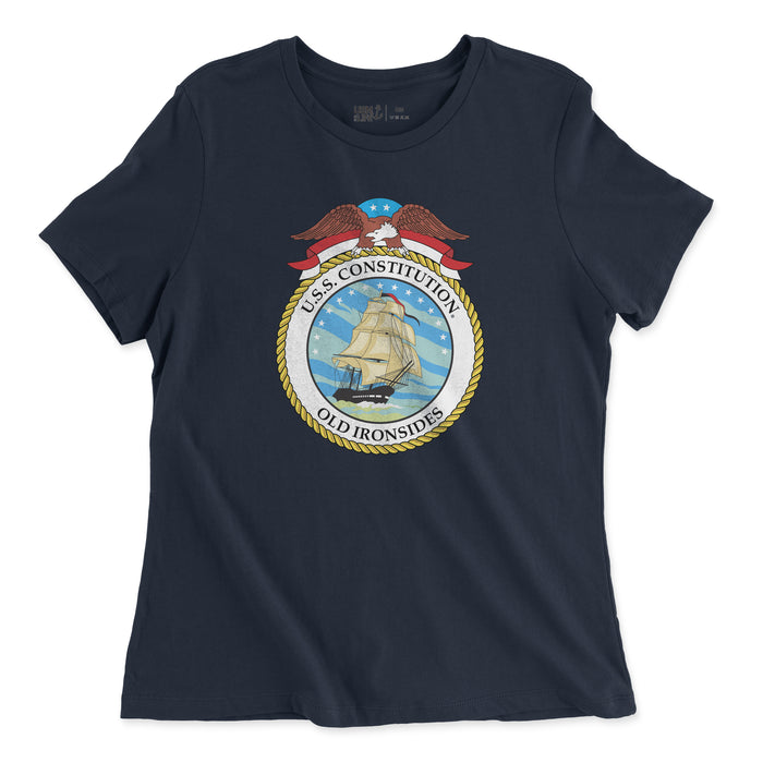 USS Constitution Insignia Women's T-Shirt