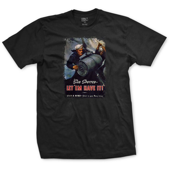 Let 'Em Have It Recruiting Poster T-Shirt