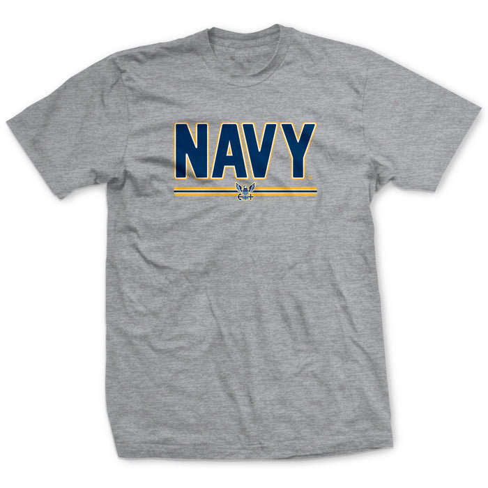 Navy Inline T-Shirt