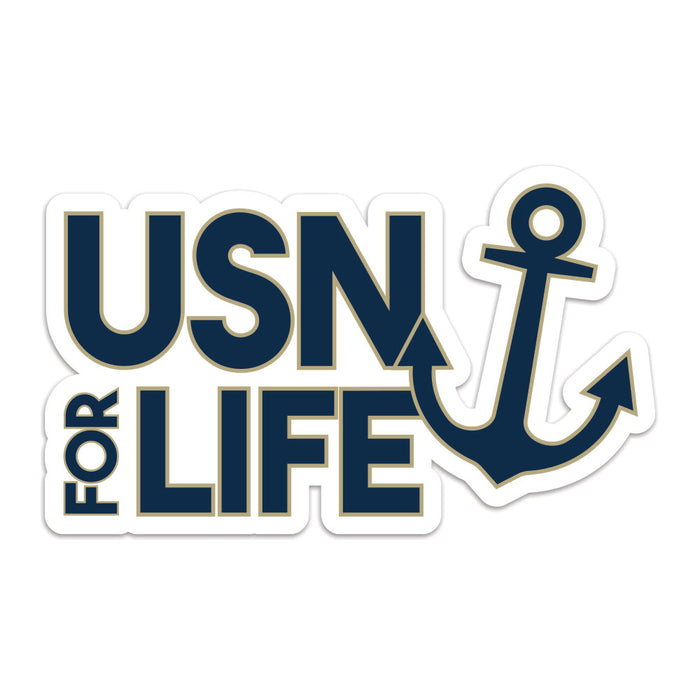 USN Logo Vinyl Decal