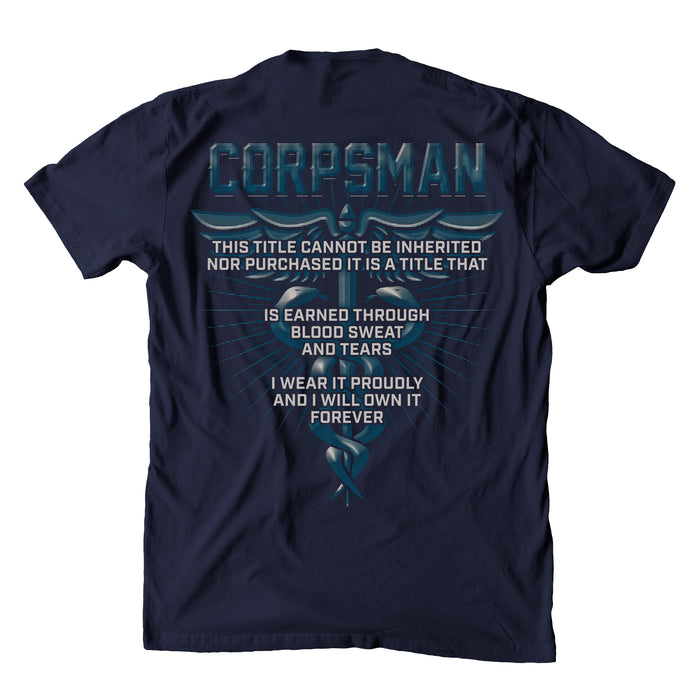 Corpsman Forever Blue T-Shirt