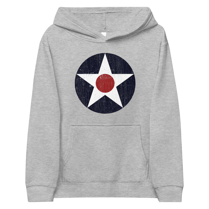 World War II Roundel Kids fleece hoodie