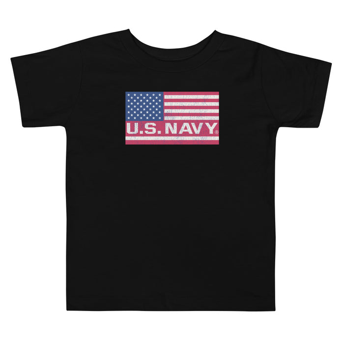 U.S. Navy Flag Toddler Short Sleeve Tee