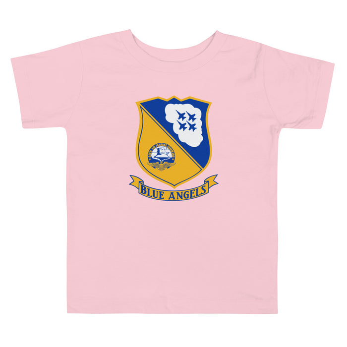 Blue Angels Crest Toddler Short Sleeve Tee