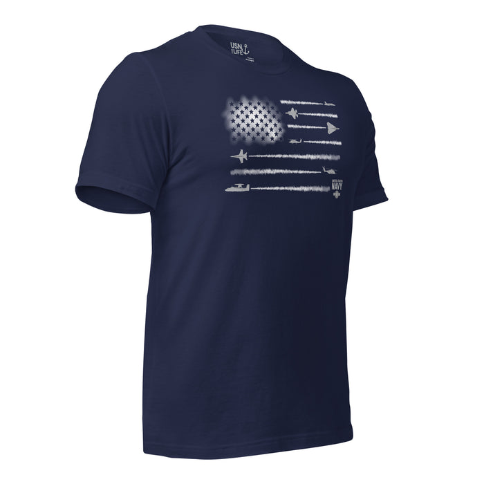 Naval Aviation Smoke Flag T-Shirt